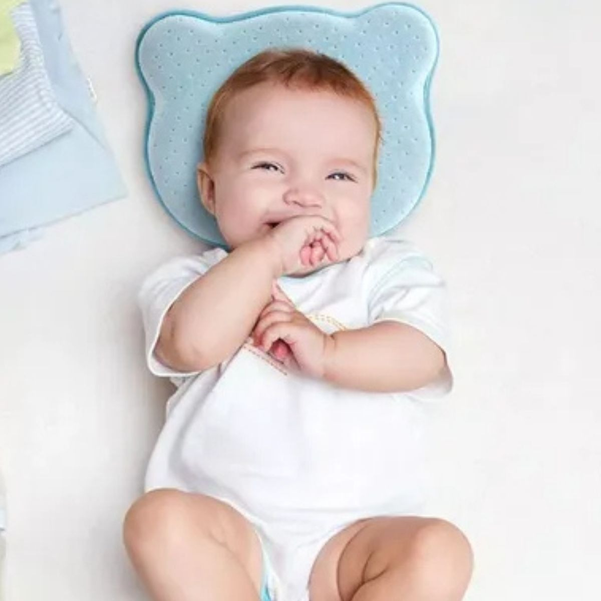 ALMOHADA VISCOELASTICA ERGONOMICO BEBE RECIEN NACIDO LAU - 10