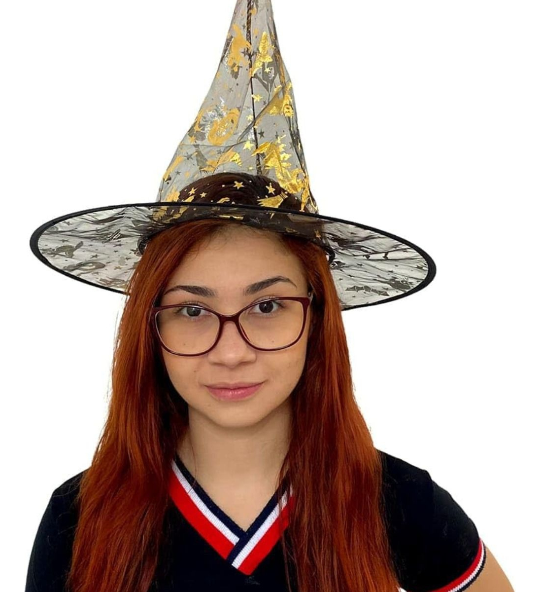 SOMBRERO BRUJA DISFRAZ HALLOWEEN UNISEX PACK X12 JHN - 5