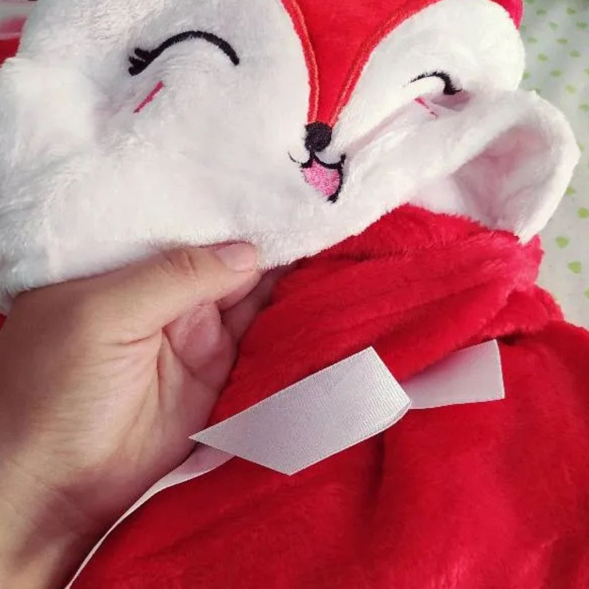 MANTA CON CAPUCHA INFANTIL DISEÑO ANIMALES ABRIGO BEBE LAU - 3