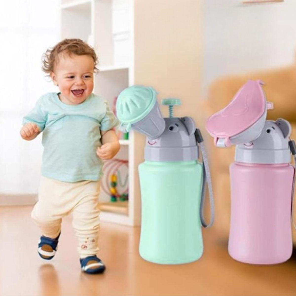 SET 2 ORINAL PORTATIL INFANTIL REUTILIZABLE VIAJE BEBE LAU - 8