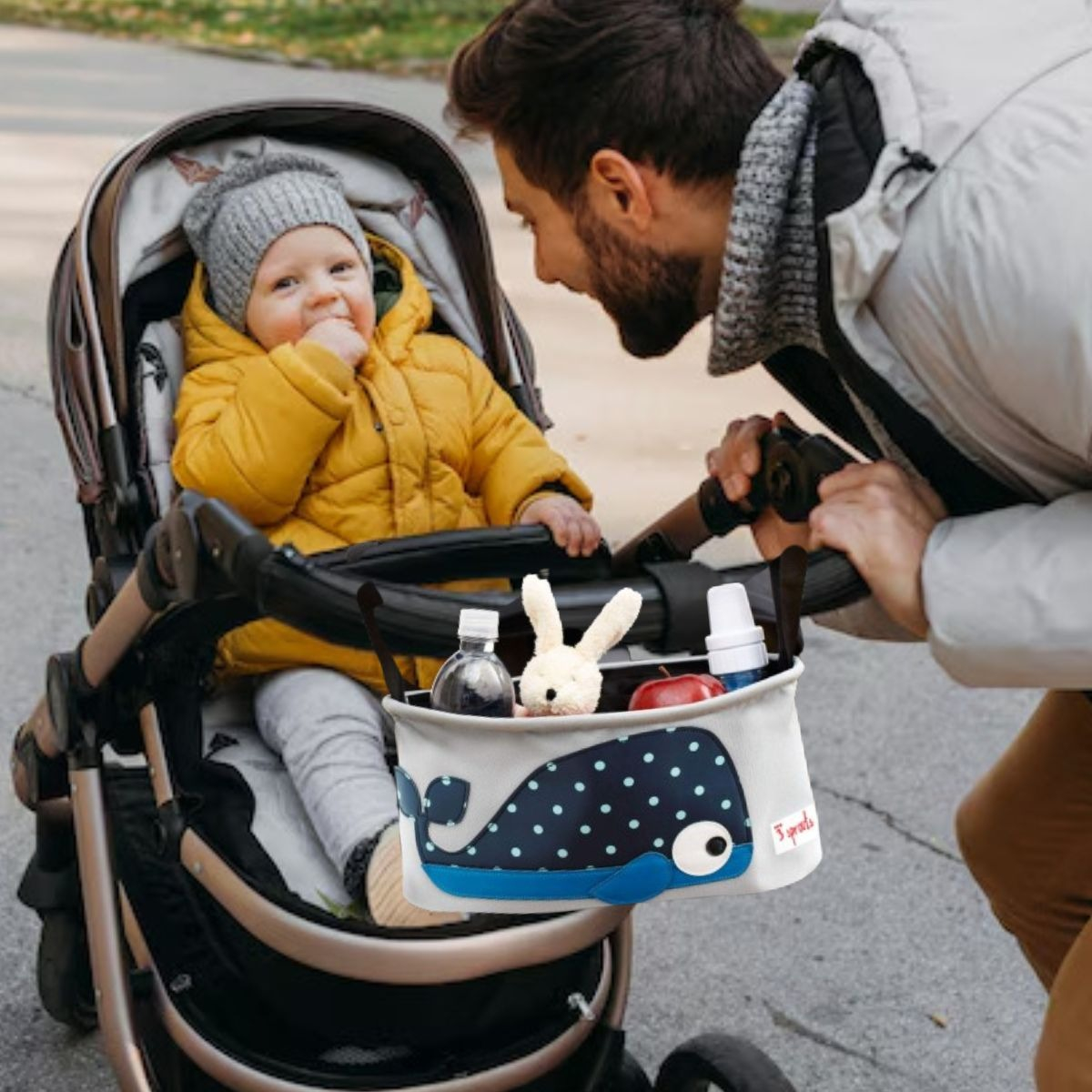 ORGANIZADOR DE CARRITO PRACTICO PASEO BEBE LAU - 4