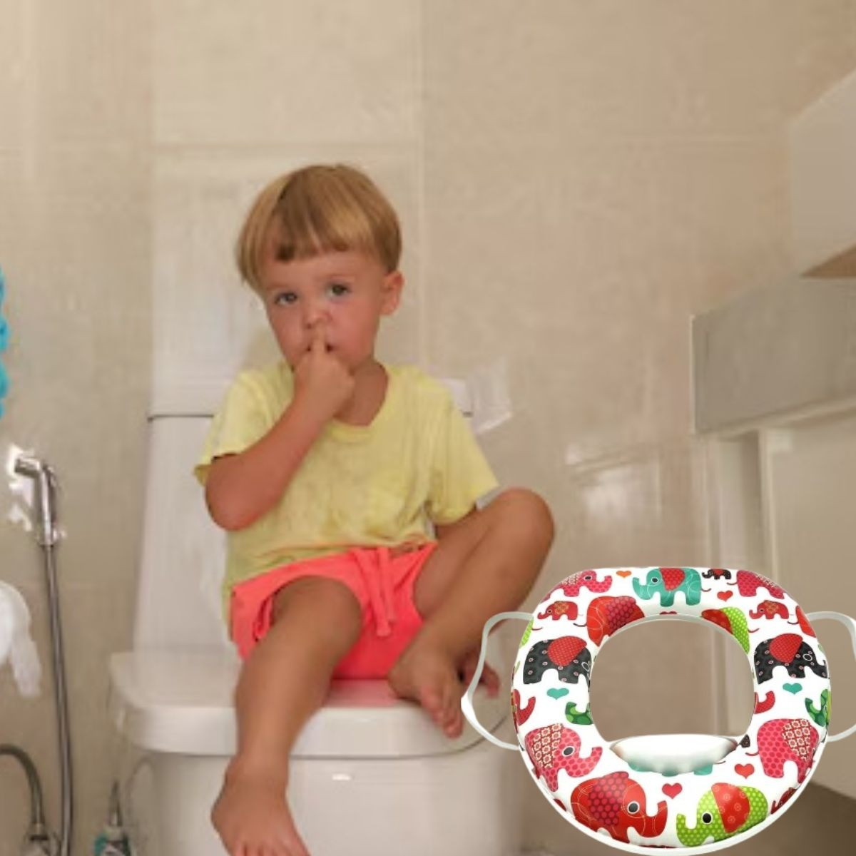 SET 2 ASIENTO ADAPTADOR PARA WC CON ASAS INFANTIL LAU - 10