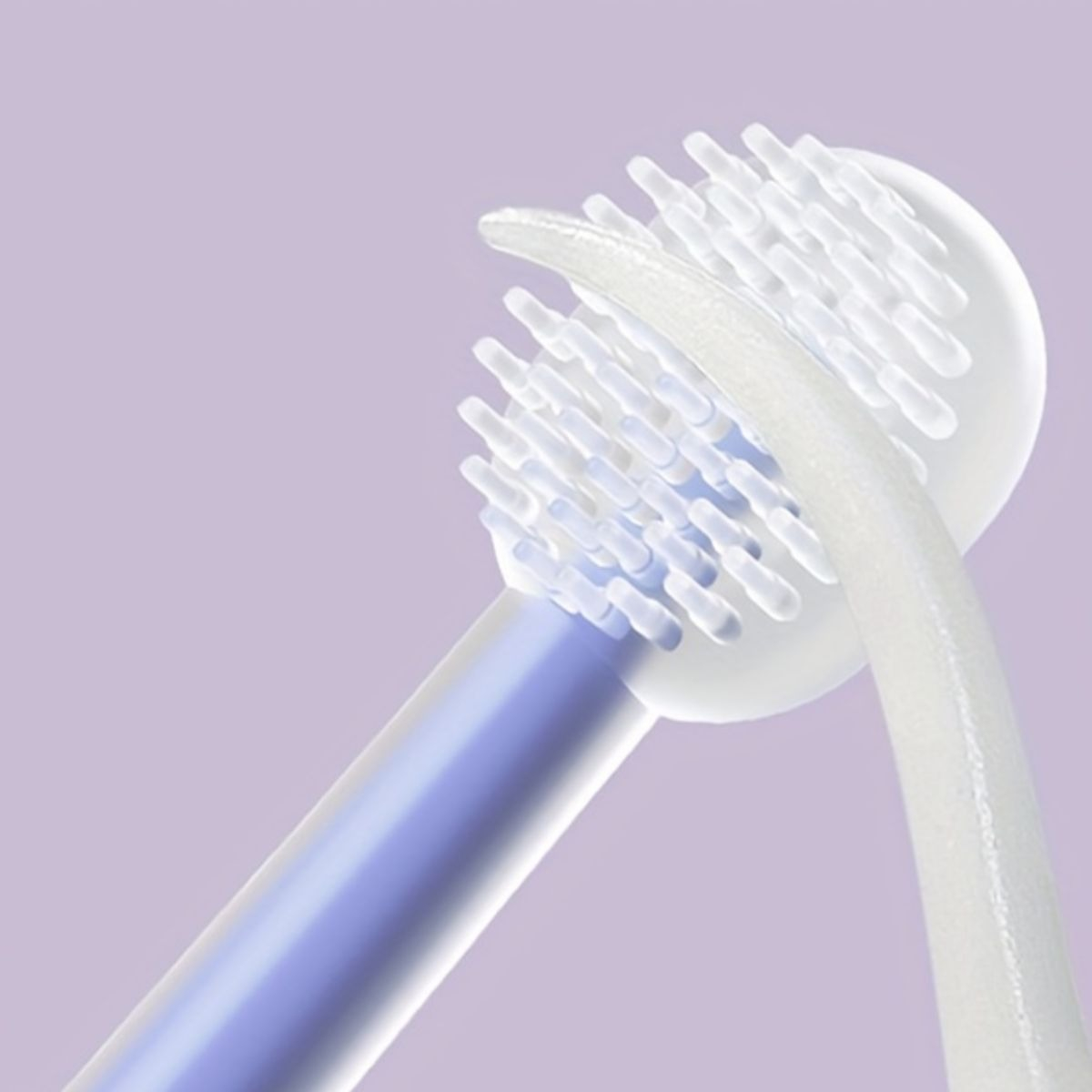 SET 5 CEPILLOS DE DIENTES SILICONA SUAVE PARA BEBE LAU - 7