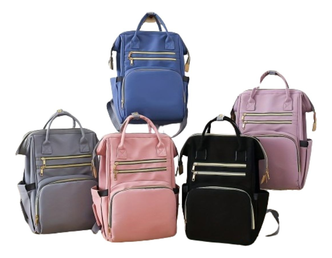 MOCHILA PAÑALERA INFANTIL MULTIUSOS VIAJE MAMA BEBE LAU - 7