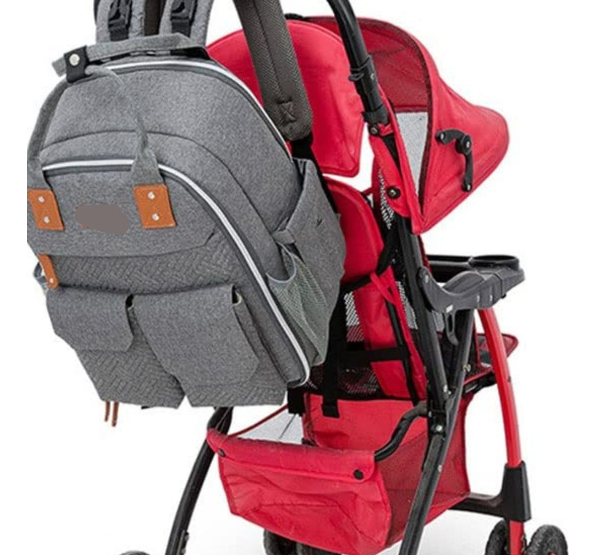 MOCHILA PAÑELERA MULTIFUNCIONAL MATERNIDAD BEBE LAU - 5