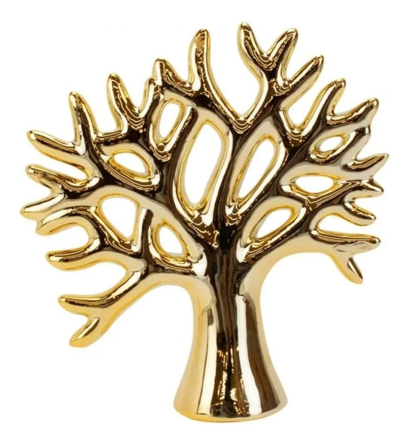 SET 3 FIGURA DECORATIVA ARBOL ESCULTURA NATURALEZA JHN - 1
