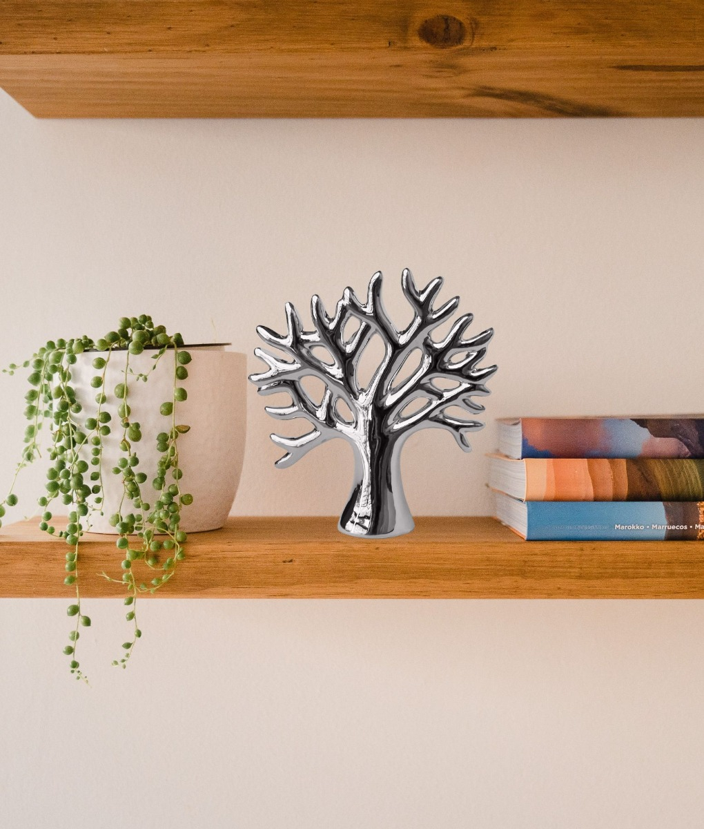 SET 3 FIGURA DECORATIVA ARBOL ESCULTURA NATURALEZA JHN - 2