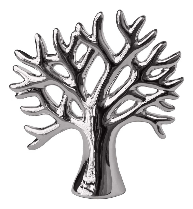 SET 3 FIGURA DECORATIVA ARBOL ESCULTURA NATURALEZA JHN - 3