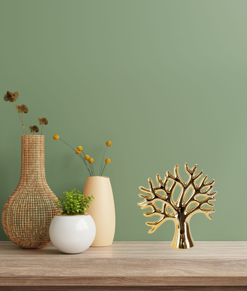 SET 3 FIGURA DECORATIVA ARBOL ESCULTURA NATURALEZA JHN - 7