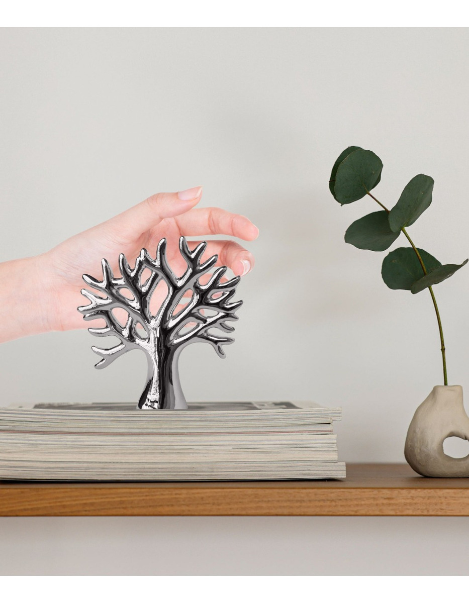 SET 3 FIGURA DECORATIVA ARBOL ESCULTURA NATURALEZA JHN - 8