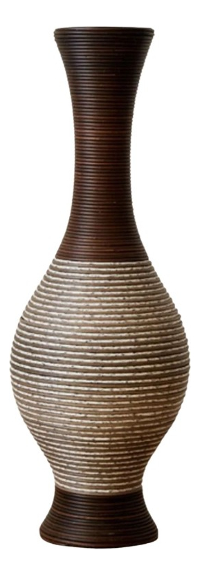 FLORERO DECORATIVO SOPORTE FLORES JARRON ALTO HOGAR 70CM JHN - 1