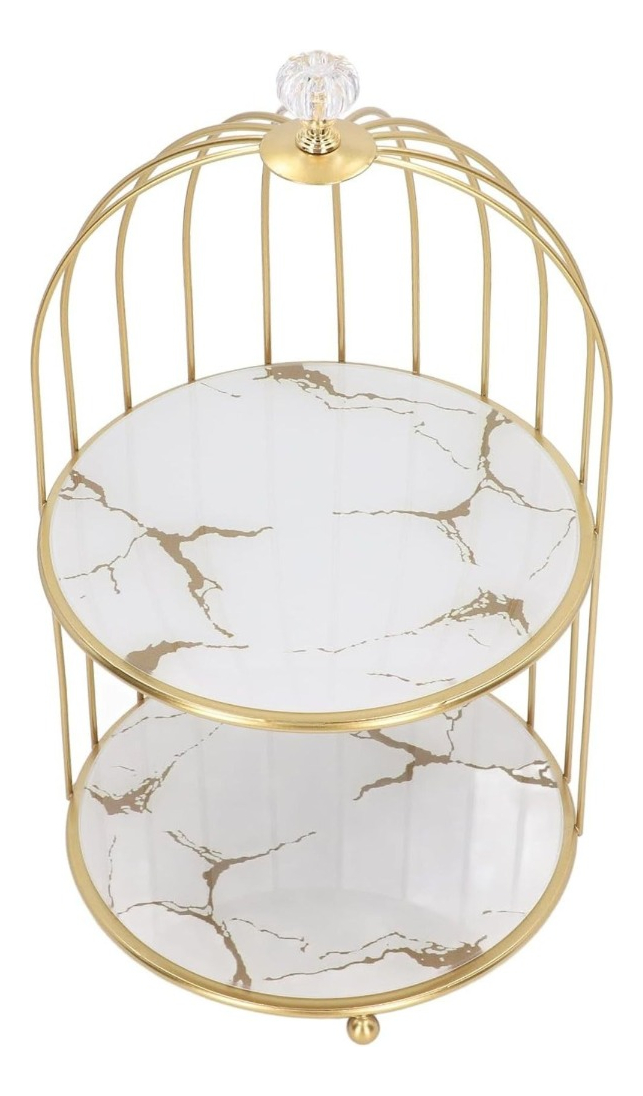 ORGANIZADOR JOYAS MULTIFUNCIONAL MAQUILLAJE JAULA JHN - 3