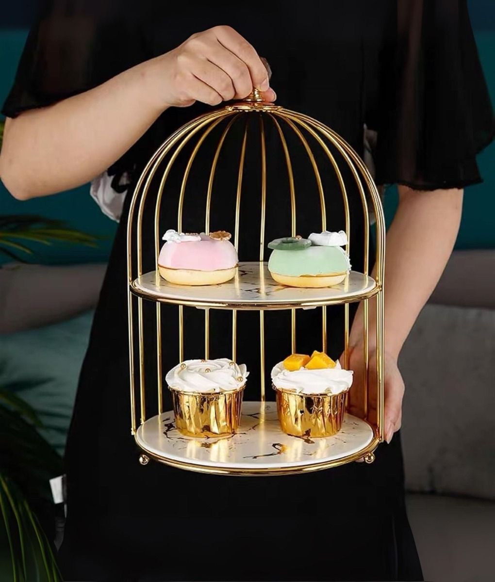 ORGANIZADOR JOYAS MULTIFUNCIONAL MAQUILLAJE JAULA JHN - 6