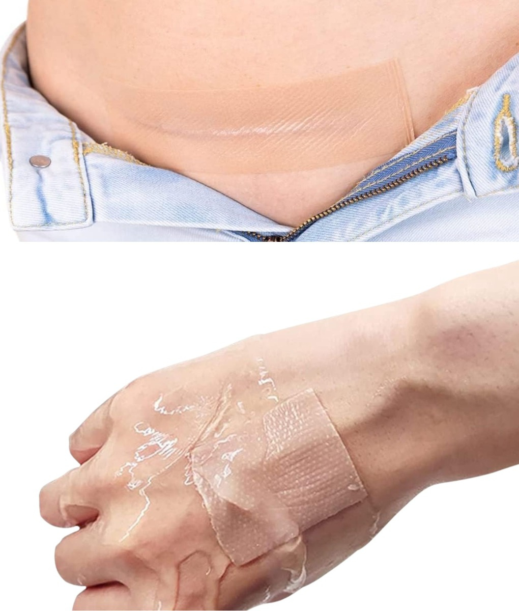 HOJAS SILICONA CICATRICES IMPERMEABLE MULTIFUNCION JHN - 10
