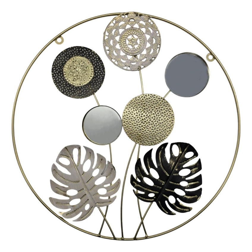 CUADRO DECORATIVO PARED ADORNO FLORES CREATIVO ESCULTURA JHN - 1
