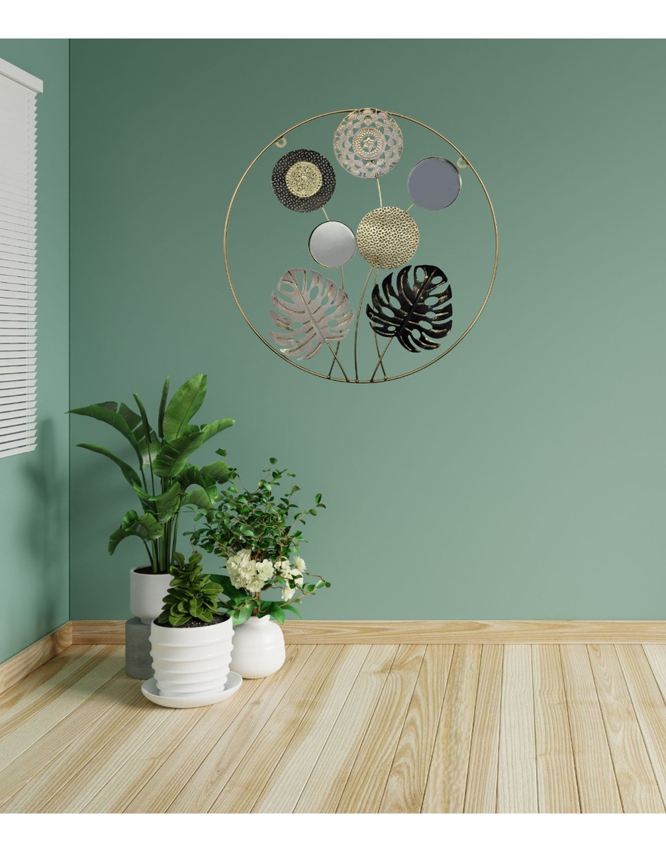 CUADRO DECORATIVO PARED ADORNO FLORES CREATIVO ESCULTURA JHN - 8
