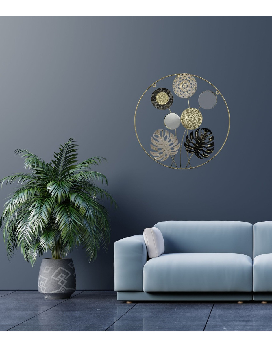 CUADRO DECORATIVO PARED ADORNO FLORES CREATIVO ESCULTURA JHN - 10
