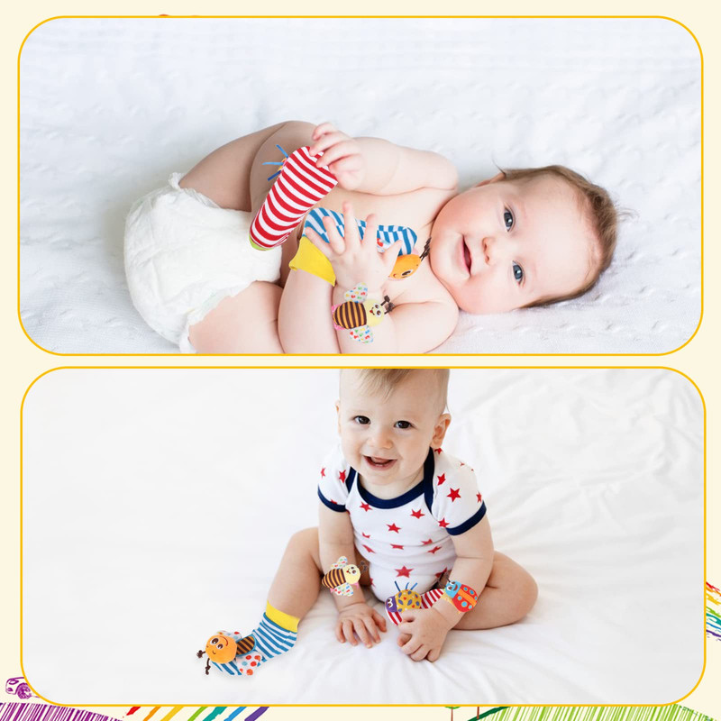 JUGUETE PARA BEBE DIVERTIDO BUSCADOR MANO Y PIE SONAJERO LAU - 3