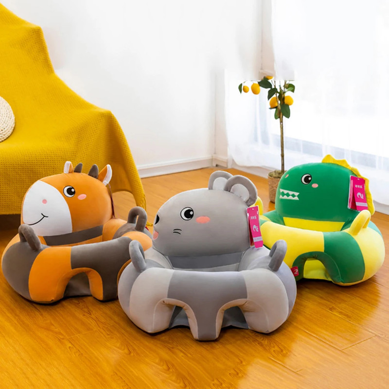 SILLA DE APRENDIZAJE ASIENTO ANTICAIDA FELPA INFANTIL LAU - 9