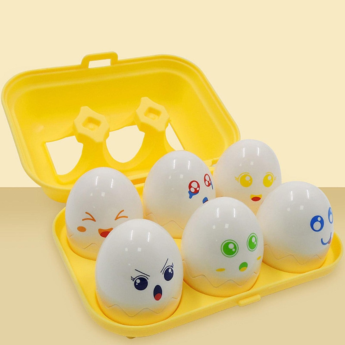 JUGUETE JUEGO DIDACTICO HUEVO SORPRESA NIÑOS BEBES LAU - 6