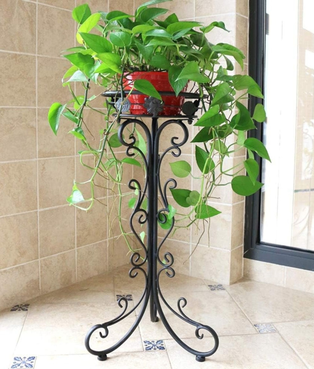 PORTA MACETA SOPORTE EXHIBICION MULTIFUNCIONAL HOGAR JHN - 8