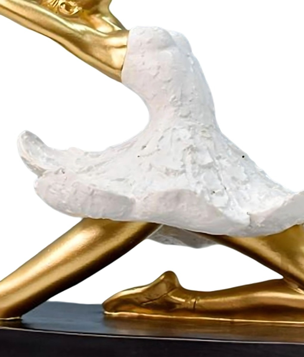 FIGURA DECORATIVA ESTATUA BAILARINA BALLET ADORNO HOGAR JHN - 3