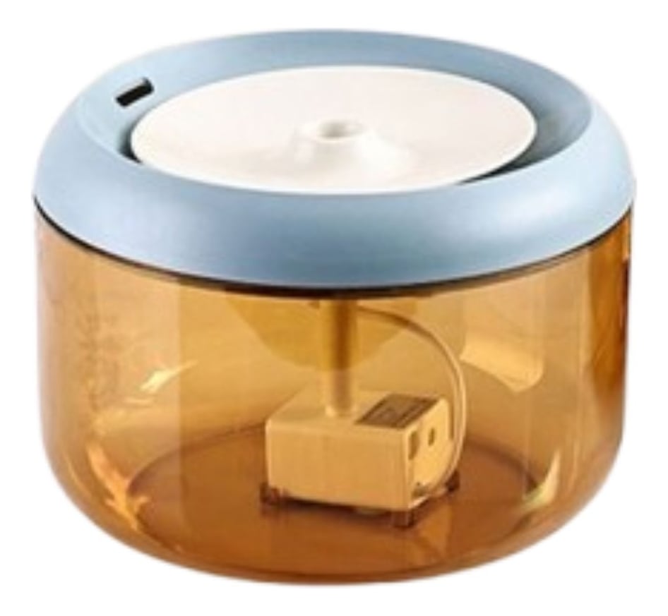 BEBEDERO DE AGUA 2,5L CON LUZ LED MASCOTAS LAU - 1