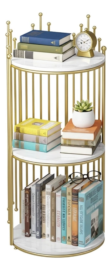 MESA CENTRO ESTANTE DECORATIVO ESQUINERO ALMACENAMIENTO JHN - 3