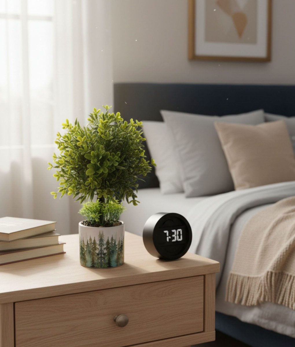 PLANTA ARTIFICIAL DECORATIVA ADORNO MODERNO ARBUSTO JHN - 2