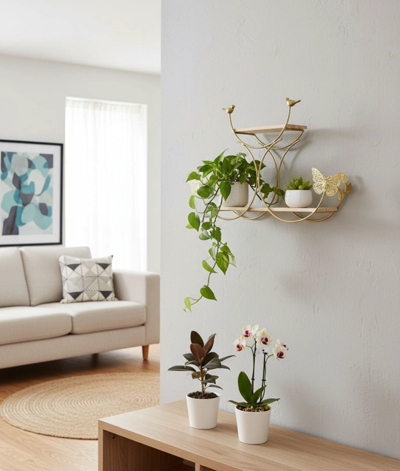 PORTA MACETAS MULTIFUNCIONAL SOPORTE DECORATIVO ADORNO JHN - 7