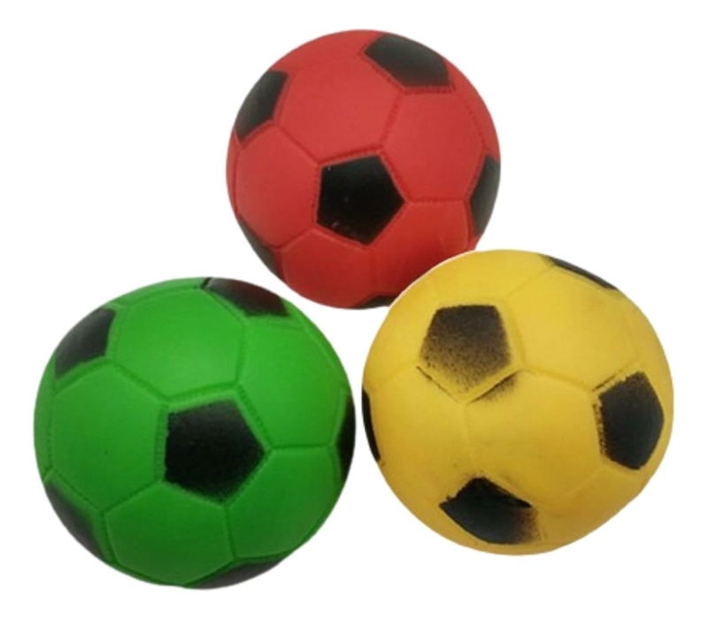 SET 8 JUGUTE DIVERTIDO PELOTA DE GOMA PARA MASCOTA LAU - 5