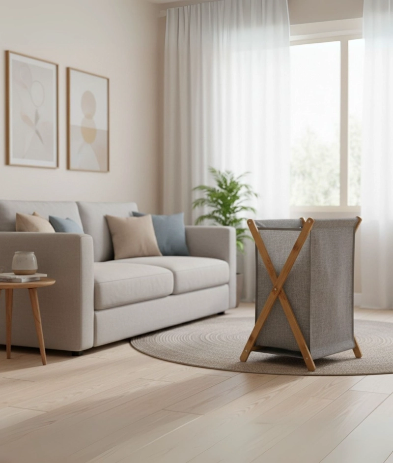 CANASTO ALMACENAMIENTO CESTO ORGANIZADOR MODERNO JHN - 7