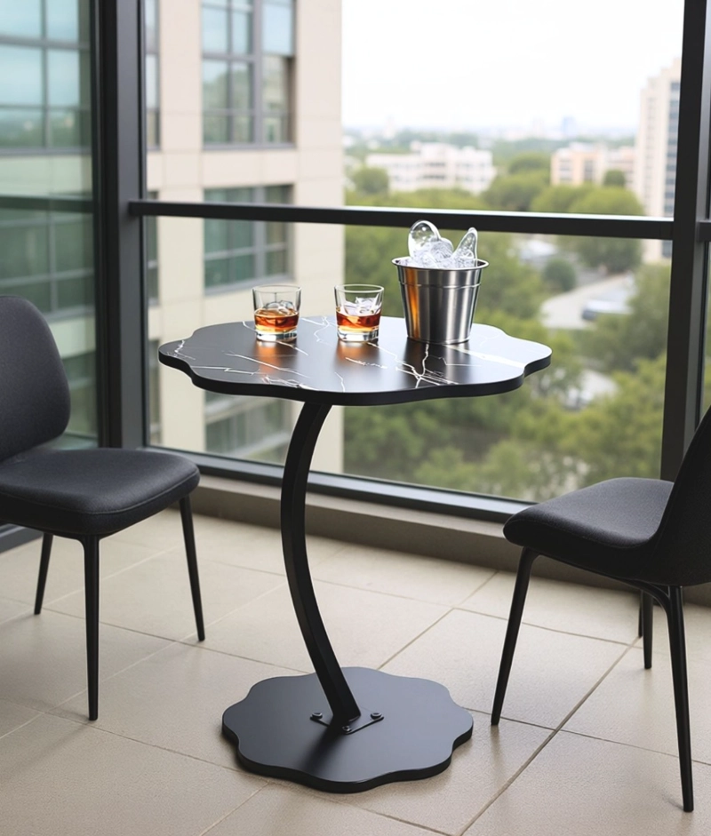 MESA CENTRO DISEÑO FLORAL DECORATIVA MODERNA HOGAR JHN - 8