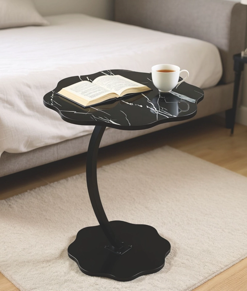 MESA CENTRO DISEÑO FLORAL DECORATIVA MODERNA HOGAR JHN - 9