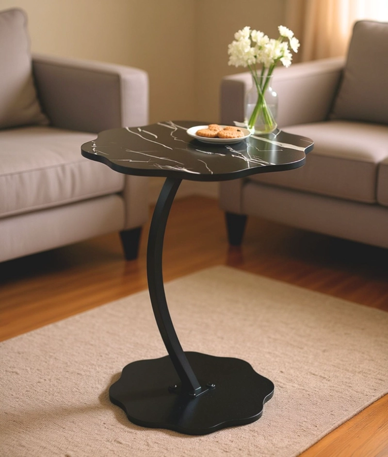 MESA CENTRO DISEÑO FLORAL DECORATIVA MODERNA HOGAR JHN - 10