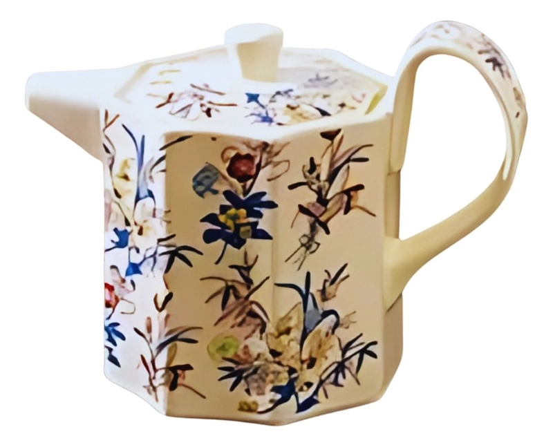 TETERA ELEGANTE DISEÑO GEOME TRICO DECORACION HOGAR JHN - 3