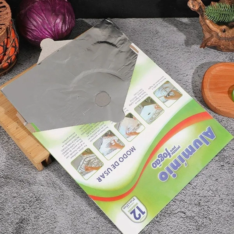 SET 5 PAPEL ALUMINIO LAMINA PROTECTORA REUTILIZABLE JHN - 8