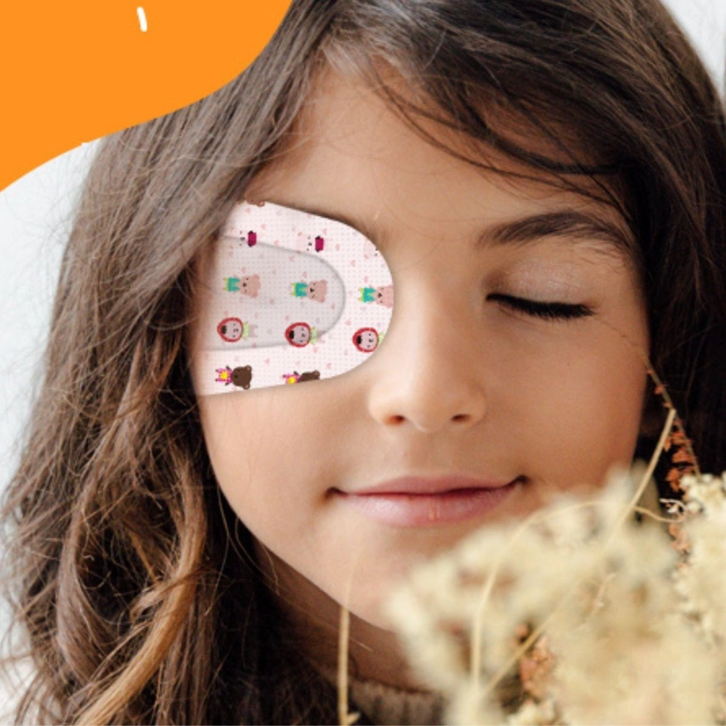 PACK 5 PARCHES OCULAR INFANTIL PROTECCION CUIDADO OJOS LAU - 3