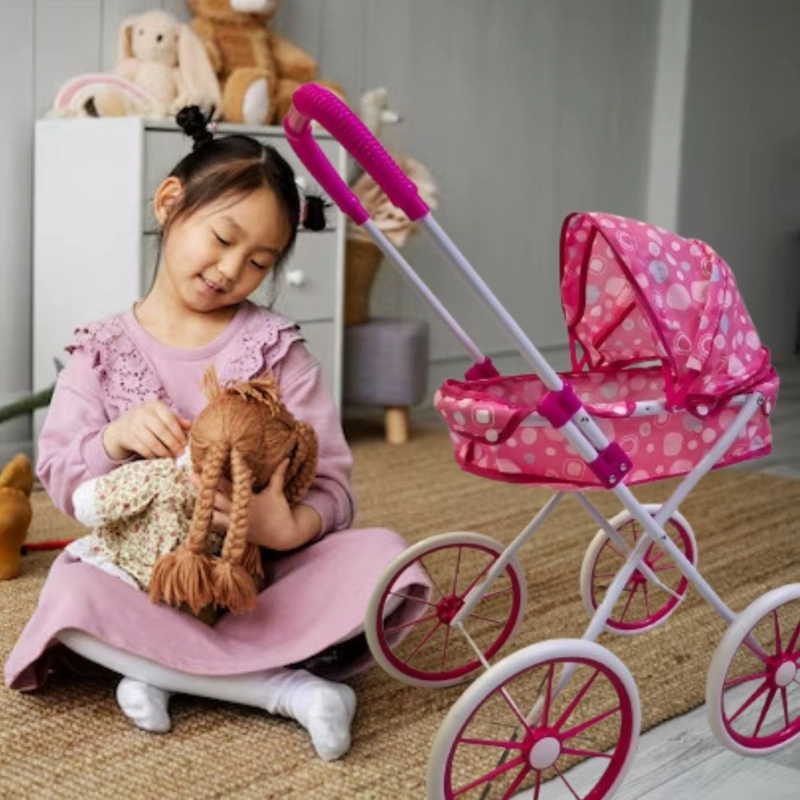 JUGUETE COCHE PARA MUÑECA CARRIOLA  NIÑAS DIVERTIDO LAU - 2