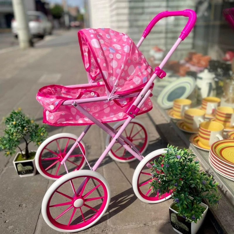 JUGUETE COCHE PARA MUÑECA CARRIOLA  NIÑAS DIVERTIDO LAU - 4