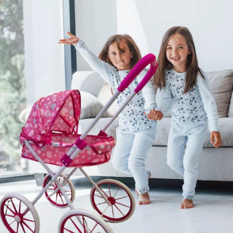 JUGUETE COCHE PARA MUÑECA CARRIOLA  NIÑAS DIVERTIDO LAU - 7