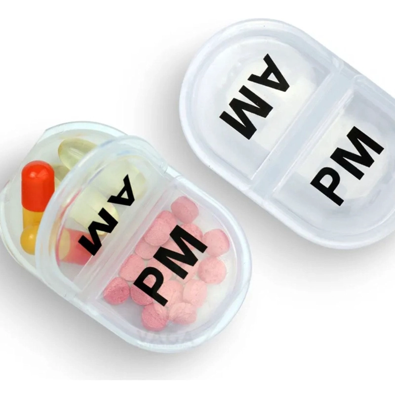 SET 8 PASTILLEROS MAÑANA-TARDE MEDICINA VITAMINAS LAU - 1