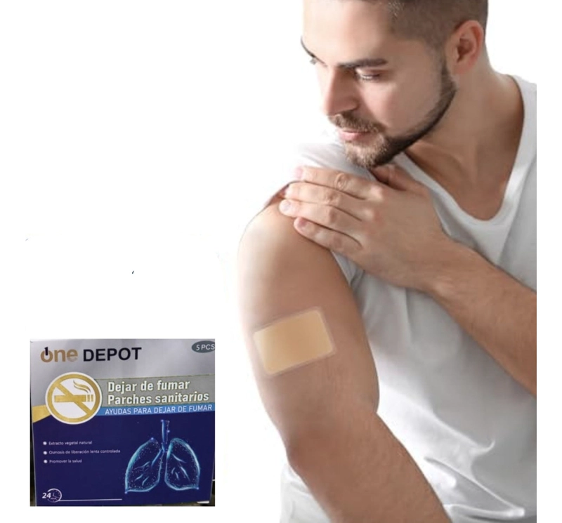 SET 10 PARCHES PARA DEJAR DE FUMAR SANITARIOS SALUDABLE LAU - 1
