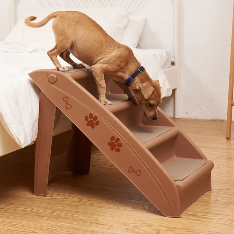 ESCALERA PLEGABLE MASCOTAS PRACTICA PERROS GATOS HOGAR LAU - 1