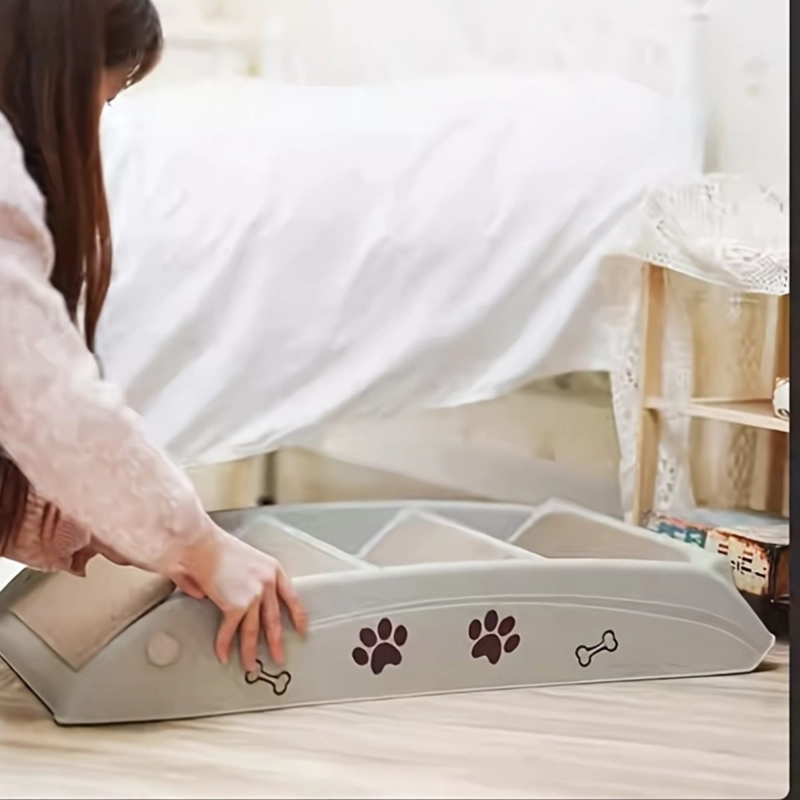 ESCALERA PLEGABLE MASCOTAS PRACTICA PERROS GATOS HOGAR LAU - 6
