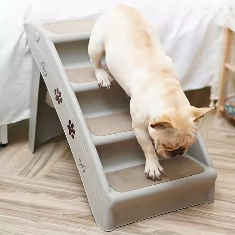ESCALERA PLEGABLE MASCOTAS PRACTICA PERROS GATOS HOGAR LAU - 8