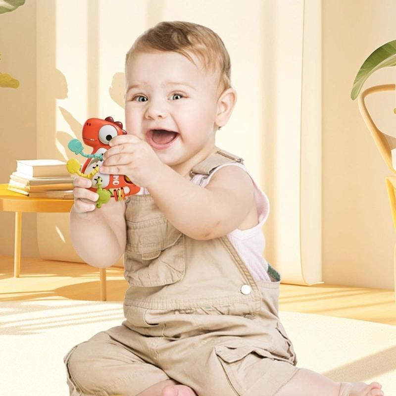 SET 2 MORDEDORES SENSORIAL DIVERTIDO PARA BEBE LAU - 7