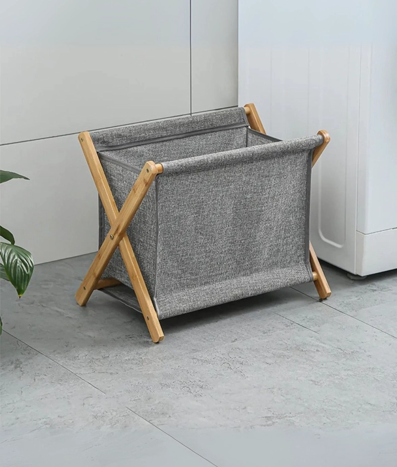CANASTO ORGANIZADOR ROPA PLEGABLE MULTIFUNCIONAL HOGAR JHN - 7