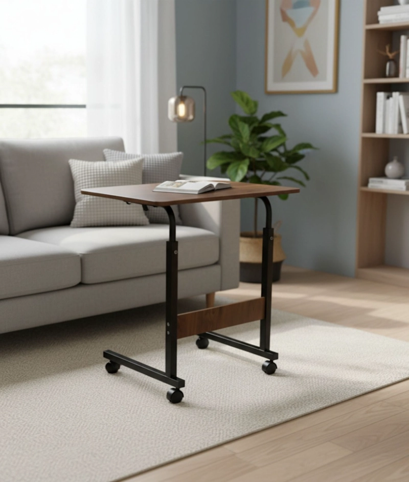 MESA CENTRO LATERAL MULTIFUNCIONAL MODERNO AUXILIAR JHN - 6