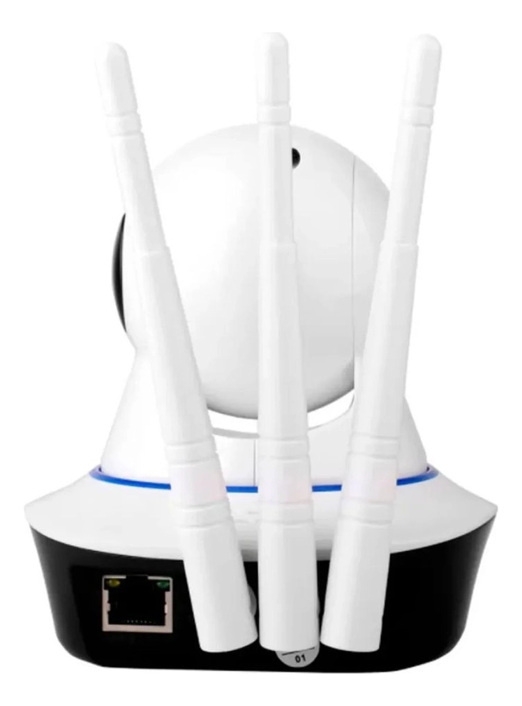 CAMARA DE SEGURIDAD IP MOTORIZADA WIFI GIRA 350° HOGAR LAU - 2
